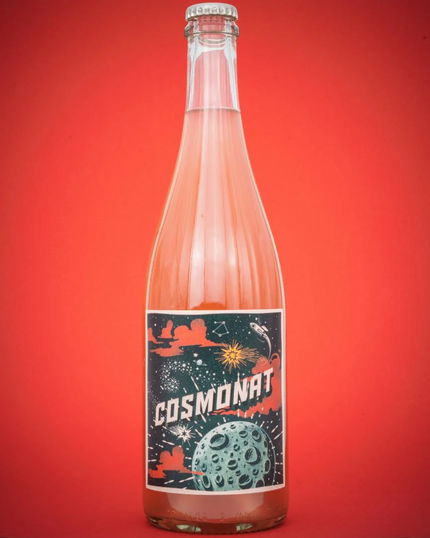 Cosmonat Pét-Nat Rosé bottle